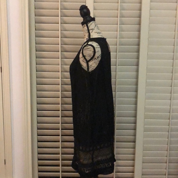 Pretty Black Lace Dress - Picture 4 of 6